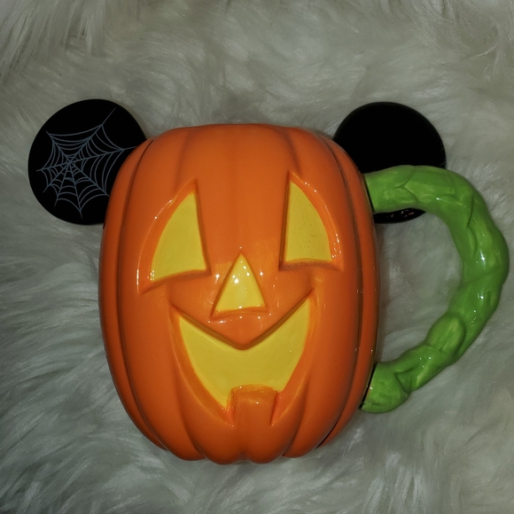 New Disney Store Japan Mickey Mug pumpkin lantern from Japan